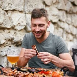 Rippchenhalter In Silber -Heimische Küche relaxdays rippchenhalter in silber 4