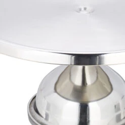 Tortenplatte In Silber - (H)15 X Ø 32,5 Cm -Heimische Küche relaxdays tortenplatte in silber h 15 x o 32 5 cm 5