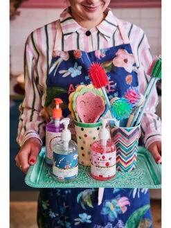 Rice 4er-Set: Schwämme "Löwe" In Bunt - (B)15 X (H)20 Cm -Heimische Küche rice 4er set schwamme lowe in bunt b 15 x h 20 cm 3