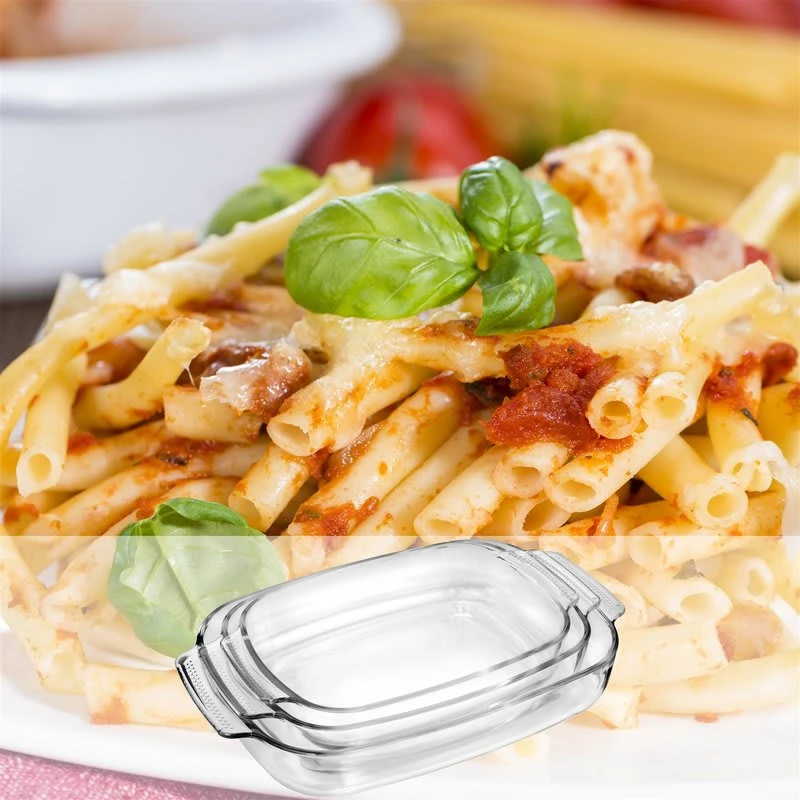 3-tlg. Auflaufformen Set In Transparent 4 3-tlg. Auflaufformen Set In Transparent – Bild 2