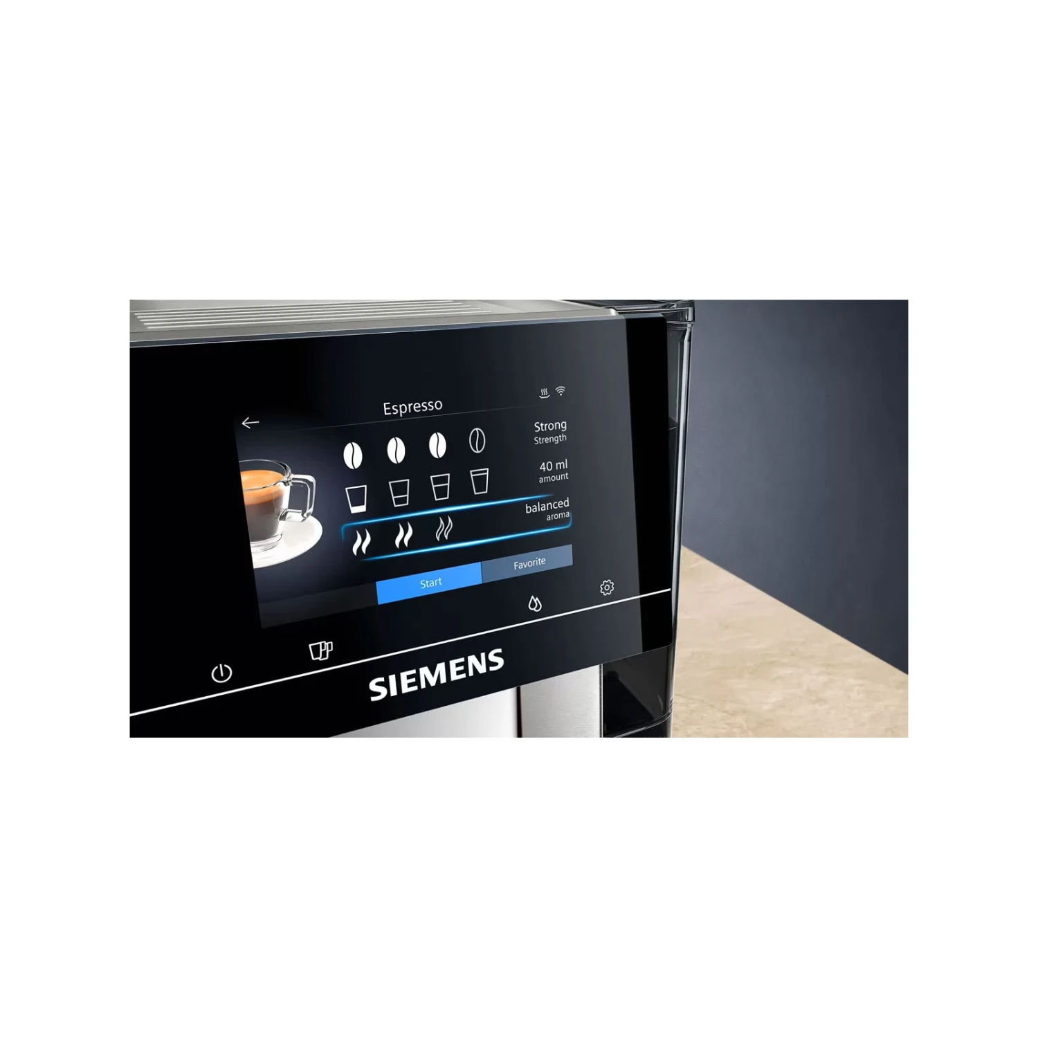 Siemens EQ.700 Classic TP705D01 Kaffeevollautomat In Schwarz 6 Siemens EQ.700 Classic TP705D01 Kaffeevollautomat In Schwarz – Bild 4