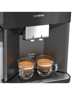 Siemens Kaffeevollautomat "Integral - EQ.500" In Schwarz -Heimische Küche siemens kaffeevollautomat integral eq 500 in schwarz 4