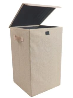 Wäschekorb Wäschebox Stoffbox Dreso M In Creme