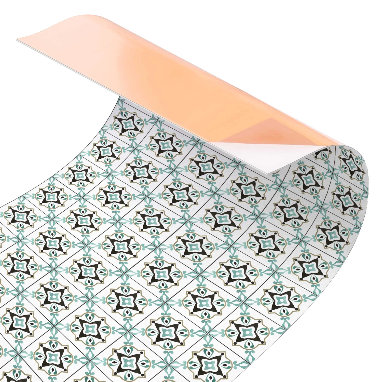 Küchenrückwand - Fliesenspiegel Braun-türkis In Türkis 8 Küchenrückwand - Fliesenspiegel Braun-türkis In Türkis – Bild 6