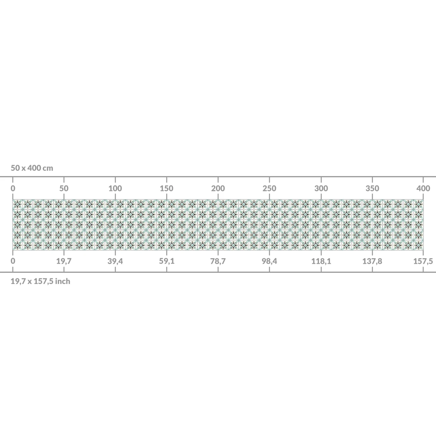 Küchenrückwand - Fliesenspiegel Braun-türkis In Türkis 9 Küchenrückwand - Fliesenspiegel Braun-türkis In Türkis – Bild 7