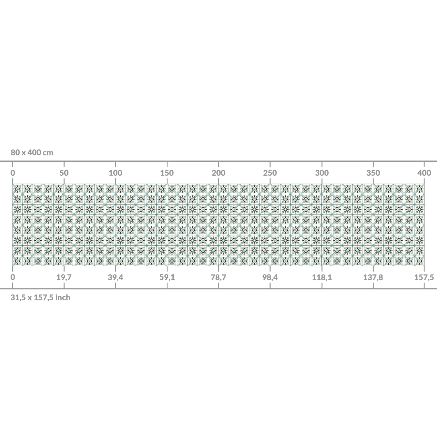 Küchenrückwand - Fliesenspiegel Braun-türkis In Türkis 12 Küchenrückwand - Fliesenspiegel Braun-türkis In Türkis – Bild 10