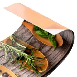 Küchenrückwand - Kräuter Und Gewürze In Braun -Heimische Küche wallart kuchenruckwand krauter und gewurze in braun 4