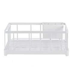 Yamazaki Geschirr Abtropfgestell Tower 42x17x23cm In Weiß