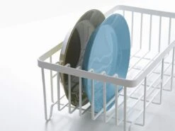 Yamazaki Geschirr Abtropfgestell Tower 42x17x23cm In Weiß -Heimische Küche yamazaki geschirr abtropfgestell tower 42x17x23cm in weiss 5