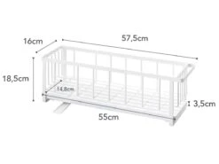 Yamazaki Geschirr-Abtropfgestelll Tower 57x18x16cm In Weiß 14 Yamazaki Geschirr-Abtropfgestelll Tower 57x18x16cm In Weiß -Heimische Küche yamazaki geschirr abtropfgestelll tower 57x18x16cm in weiss 2
