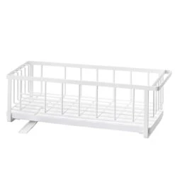 Yamazaki Geschirr-Abtropfgestelll Tower 57x18x16cm In Weiß