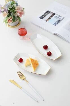 2tlg. Vorspeisenschale In Weiß