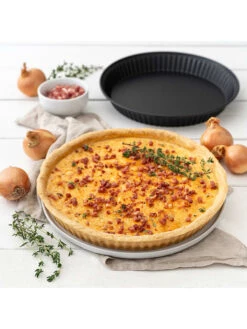 Quicheform "Special Countries" In Schwarz - Ø 30 Cm -Heimische Küche zenker quicheform special countries in schwarz o 30 cm 2